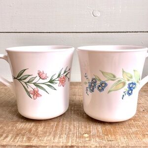 Vintage Corningware “My Garden” Mugs – Set of 10 | Like New
